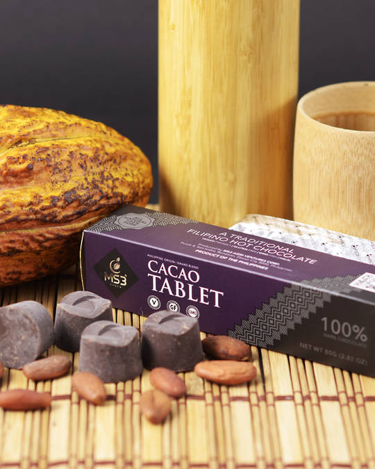 100% CACAO TABLET 80G